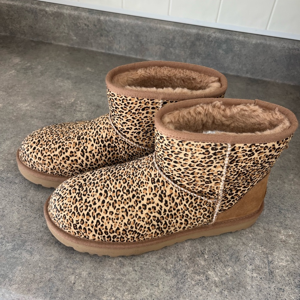 Leopard Ugg boots